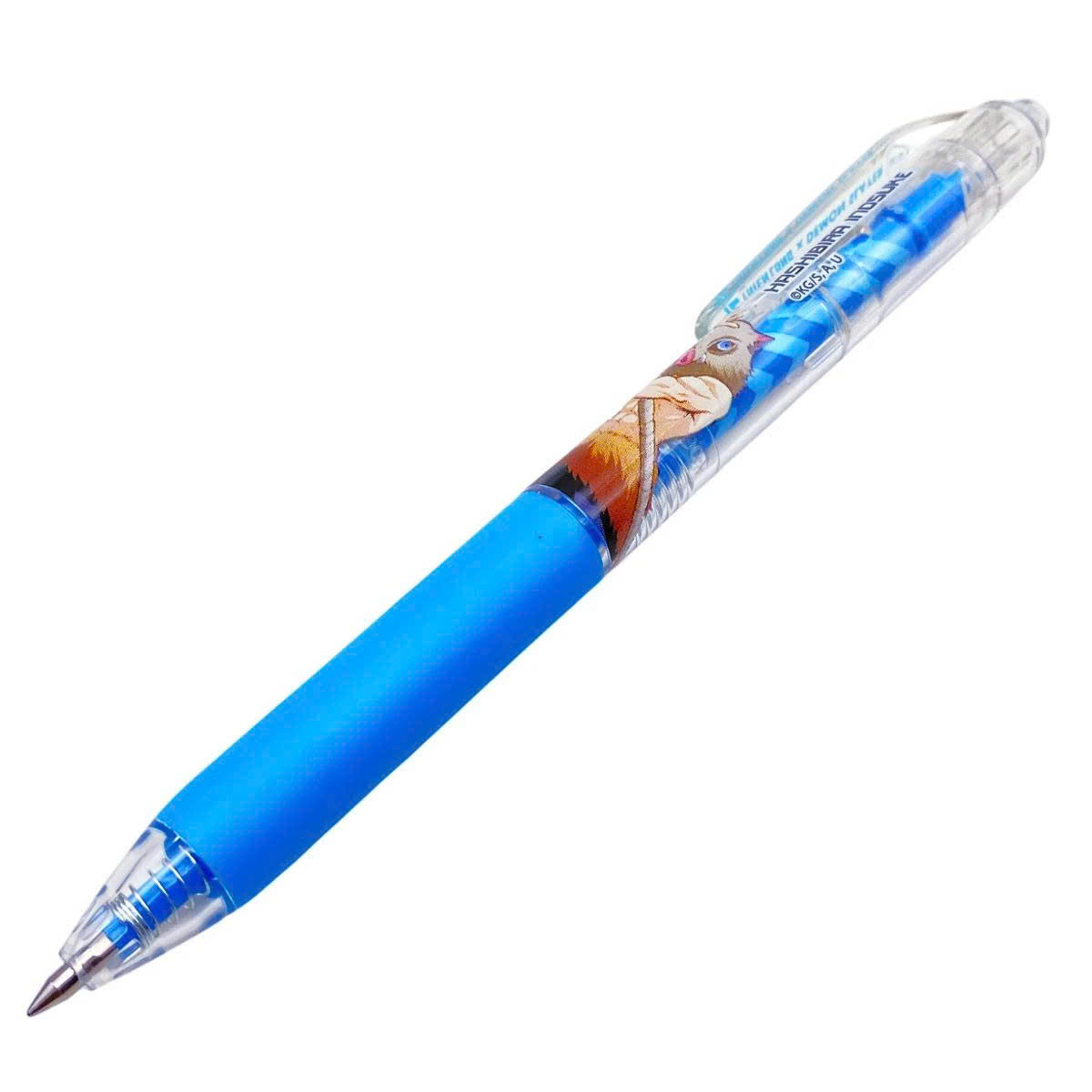 Bút Gel Quick Dry 0.5 mm - Thanh Gươm Diệt Quỷ - Thiên Long GEL-057/DS - Mực Xanh - Agatsuma Zenitsu - Hashibira Inosuke