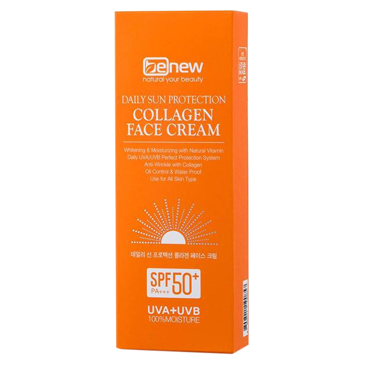 Kem chống nắng cao cấp dành cho da mặt - Benew Daily Sun Protection Collagen Face Cream 70ml