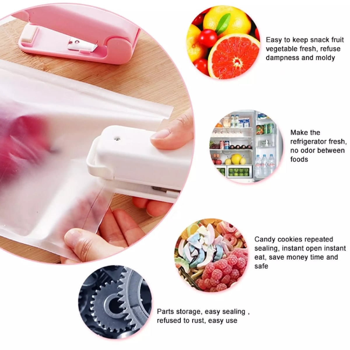 Con Cóc Hàng Miệng Túi Siêu dễ thương. Máy Hàng Miệng túi mini nhỏ gọn. Tặng kèm 2 Pin 2A. Bí quyết giữ thực phẩm tươi ngon