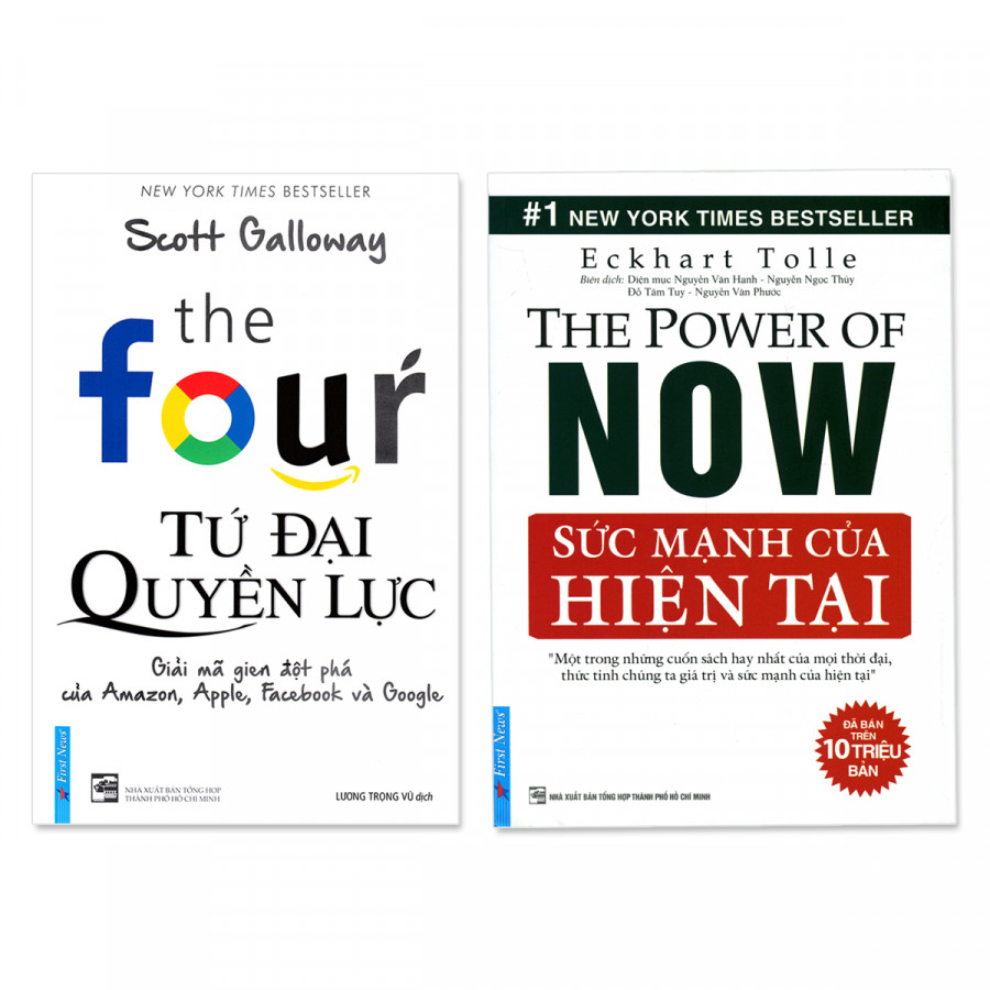 Combo 2 cuốn: Tứ Đại Quyền Lực, Sức Mạnh Của Hiện Tại