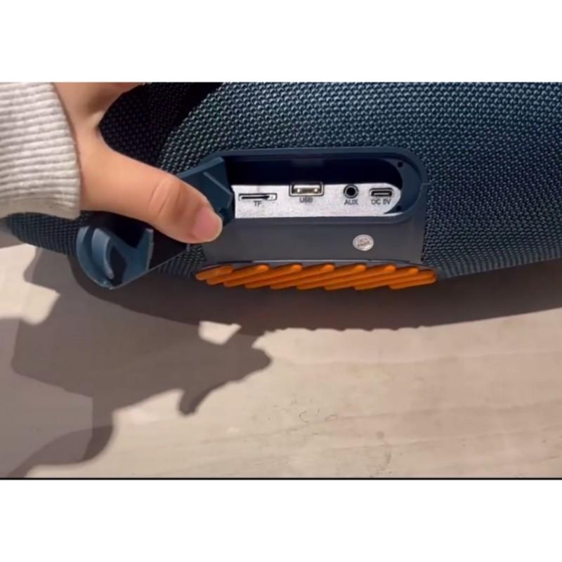 Loa Bluetooth không dây Trung tâm âm nhạc Hiệu ứng ánh sáng RGB di động Loa siêu trầm chống nước Âm thanh nổi 3D vòm Chức năng gọi TWS Màu sắc: Đen