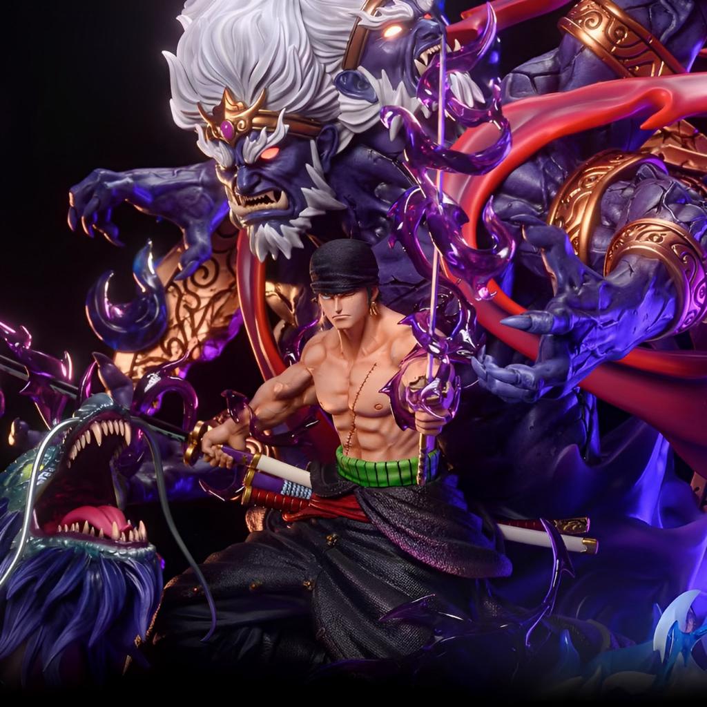 Mô Hình Zoro ASURA 21Cm Siêu Ngầu Mô Hình One Piece Cao Cấp, Figure Mô Hình Anmie One Piece Luffy Vua Hải Tặc