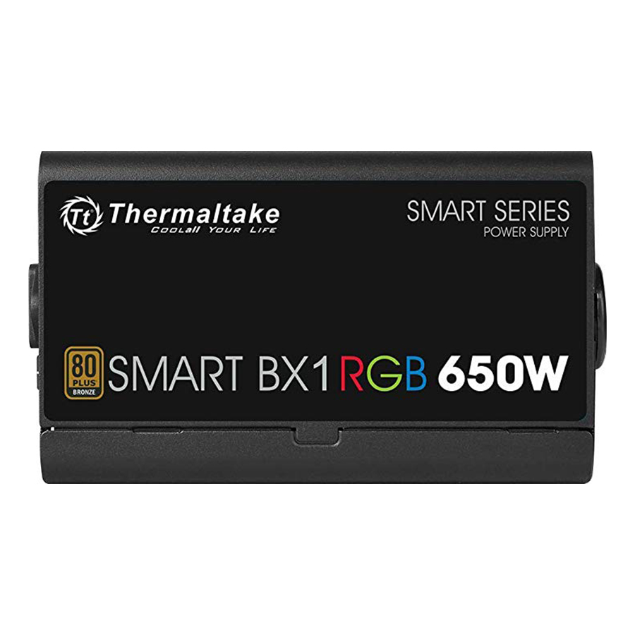 Nguồn Máy Tính PSU Thermaltake Smart BX1 RGB 650W 80 Plus Bronze PS-SPR-0650NHSABX-1 120mm - Hàng Chính Hãng