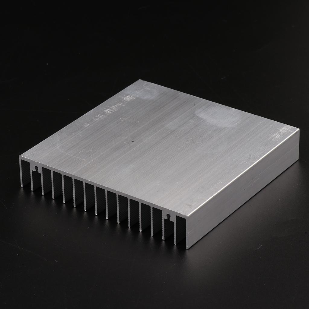 100x100x18mm Tản Nhiệt Nhôm Tản Nhiệt Làm Mát Làm Mát Cho CPU IC Công Suất ĐÈN LED