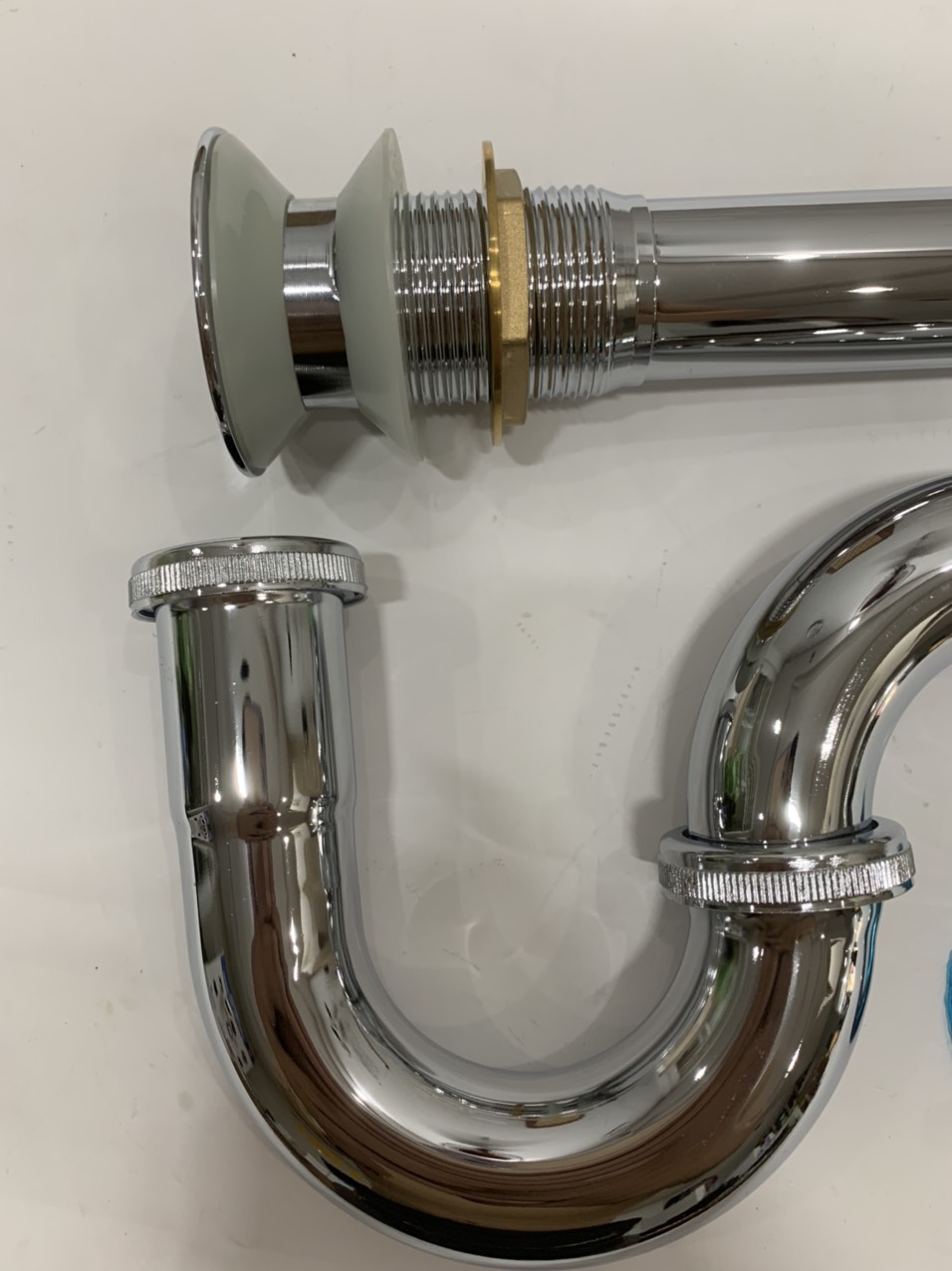Bộ xả thoát nước chậu rửa lavabo inox + đồng