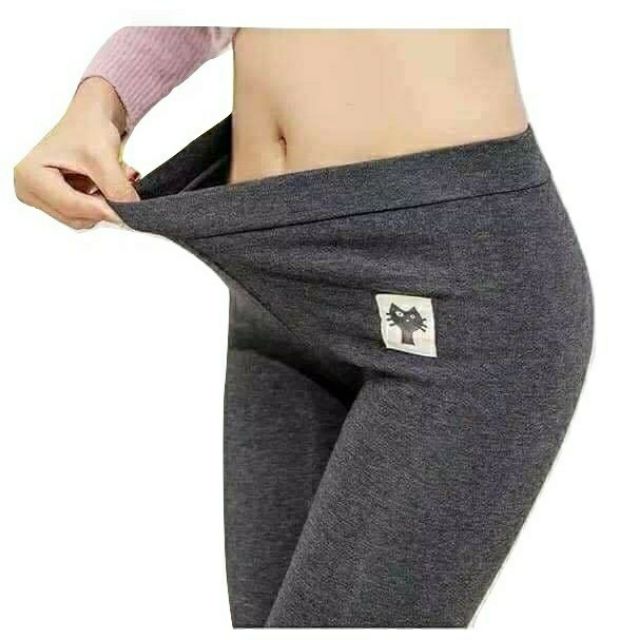 Quần legging mèo lót lông siêu ấm