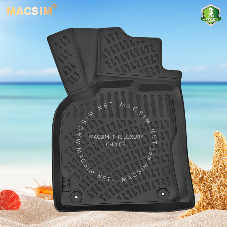 Thảm lót sàn ô tô nhựa TPU Silicon Audi Q5 First generation 2008- 2017 Nhãn hiệu Macsim