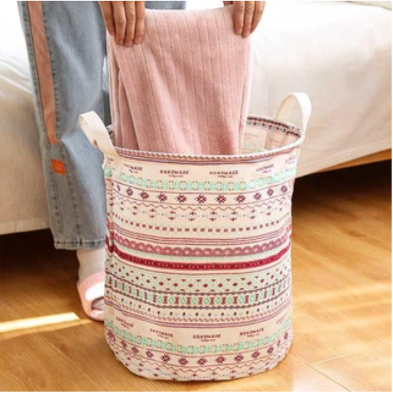 Sọt Vải / Giỏ Vải Canvas Đa Năng Đựng Đồ, Quần Áo, Đồ Chơi Chống Thấm Nước