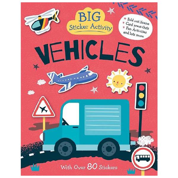 Big Sticker Activity - Vehicles