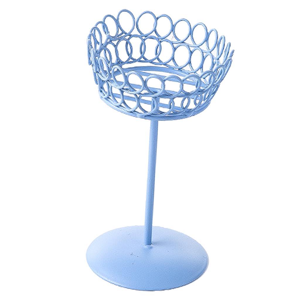 Wedding birthday cake stand iron cupcake dessert display stand pink