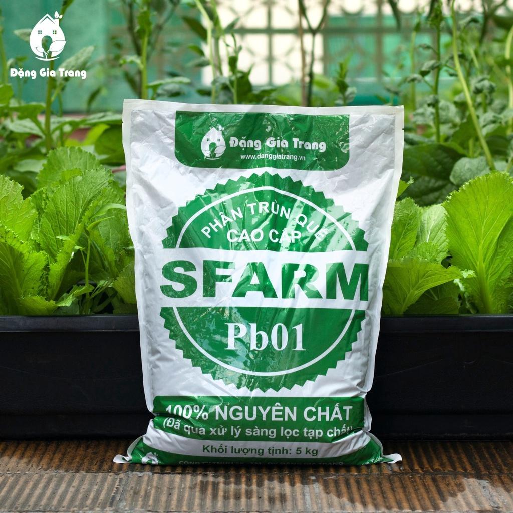 Phân trùn quế SFARM Pb01 túi 5kg