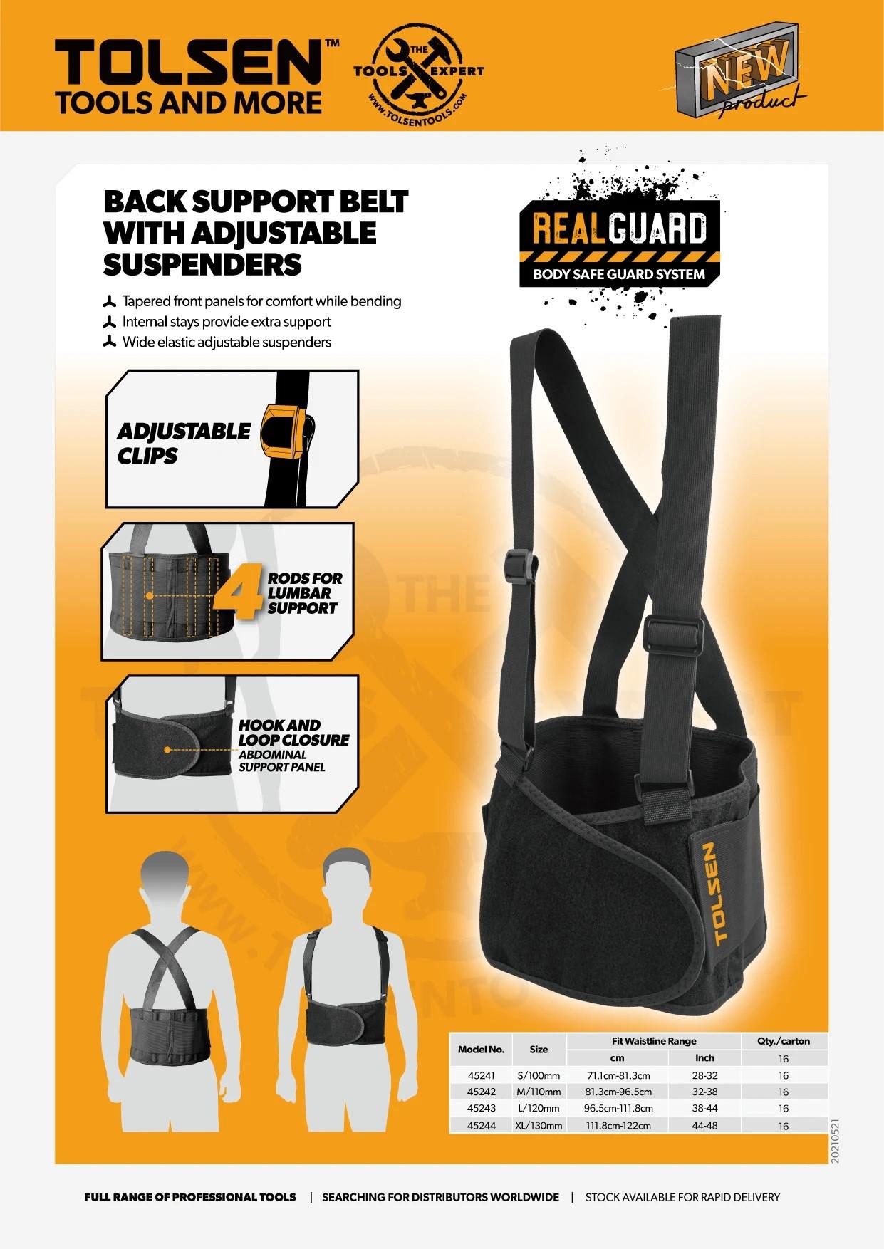 ĐAI THẮT LƯNG VẢI ĐỰNG DỤNG CỤ ĐEO CHÉO VAI TOLSEN 45241, 45242, 45243, 45244- HÀNG CHÍNH HÃNG