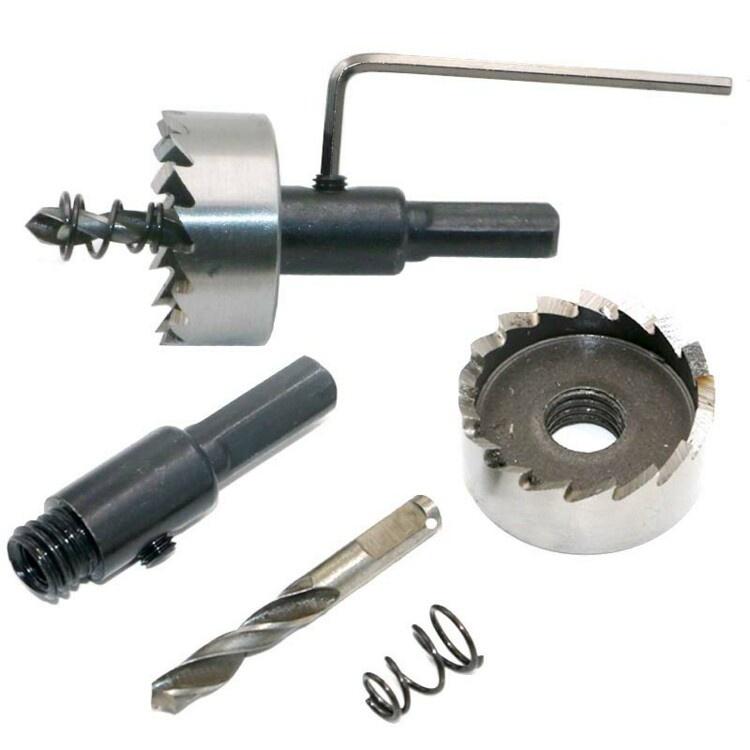 Bộ 5 Mũi Khoan Khoét Lỗ Thép HSS Mạ Titan Hoặc Hợp Kim
