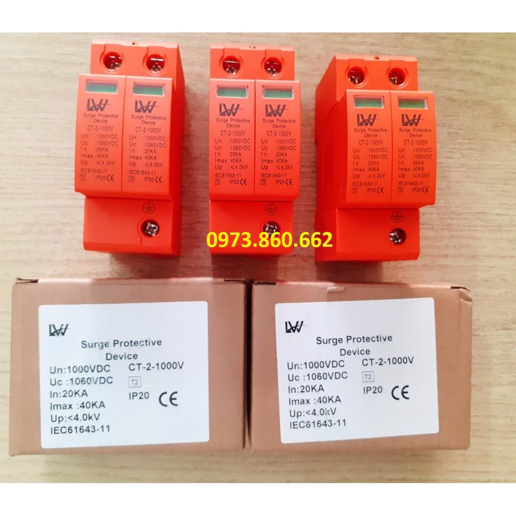 Cắt sét DC chất lượng tốt - Cắt lọc sét DC LW 500v - 1000v