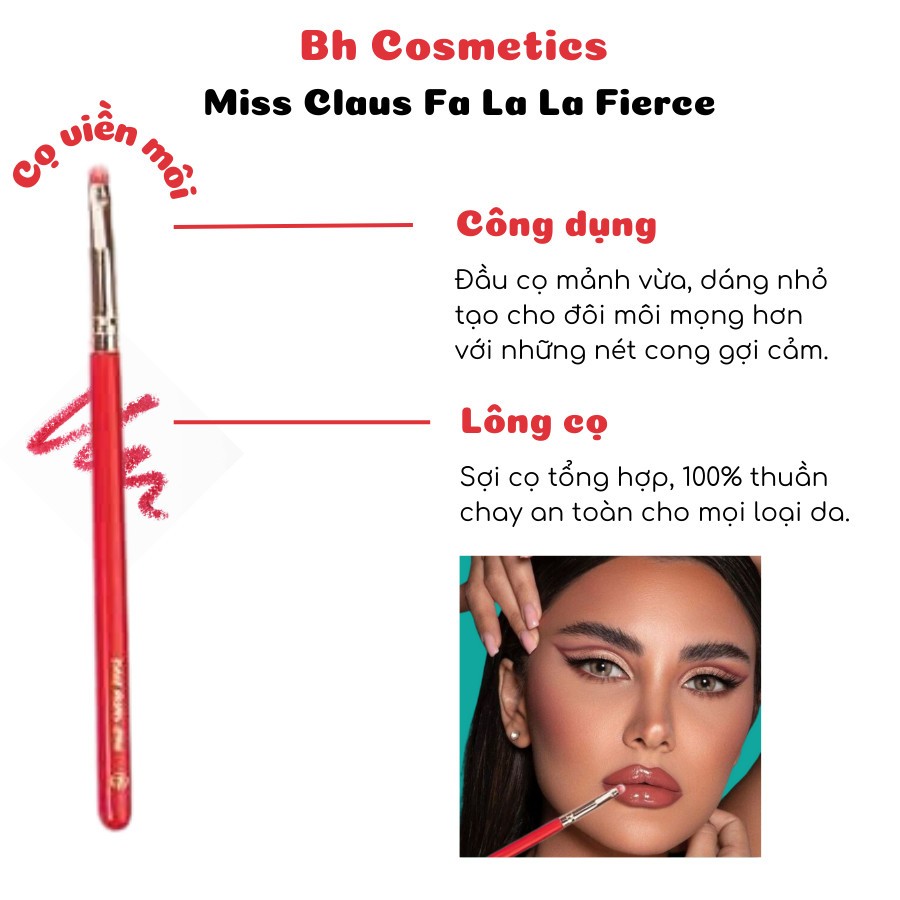 Cọ Mắt, Tán Viền Mí Bh Cosmetics Miss Claus Fa La La Round Saudge Brush