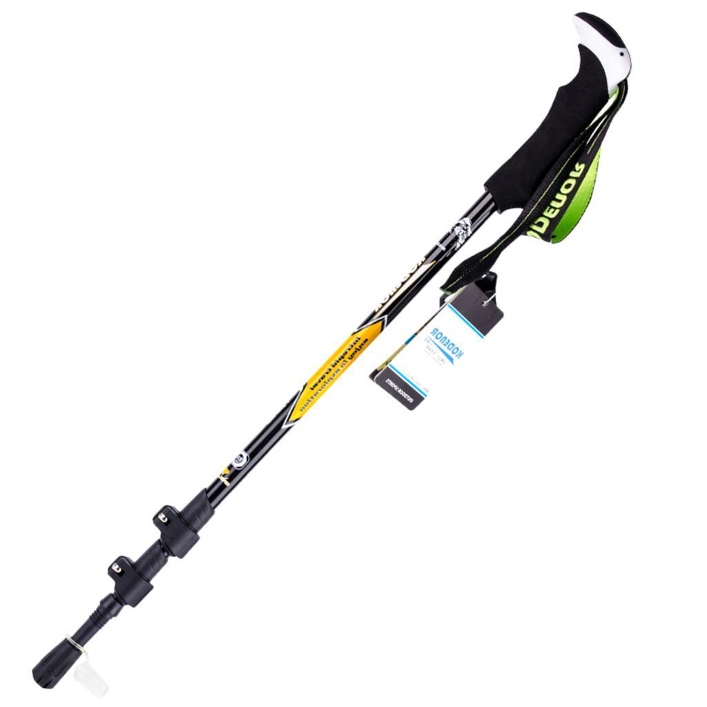 Carbon Fiber Telescopic Skiing Climbing Stick Trekking Hiking Pole