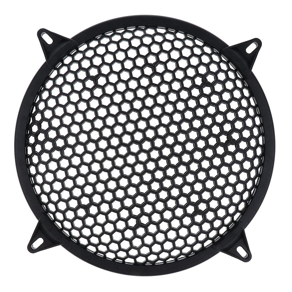 Car Audio Speaker Grill Cover Guard Plastic Protector Mesh Durable 10 Inch+6 inch