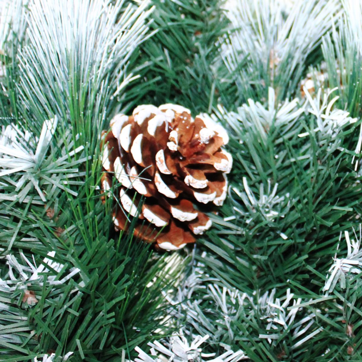 Cây Thông Noel 3 Loại Lá Phun Sơn Gắn Trái Thông 180 cm - Cây Treo - Chaang Chiia LP-TPFF-6