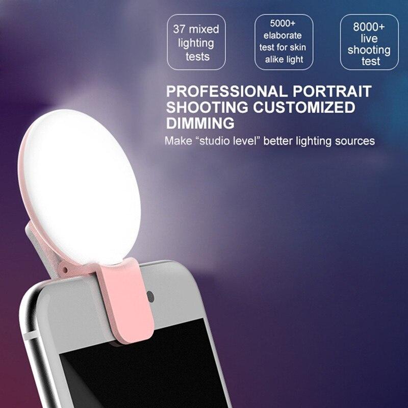 Vòng Đèn Led Hỗ Trợ Chụp Ảnh Selfie Cho Iphone X Huawei P20 Lite