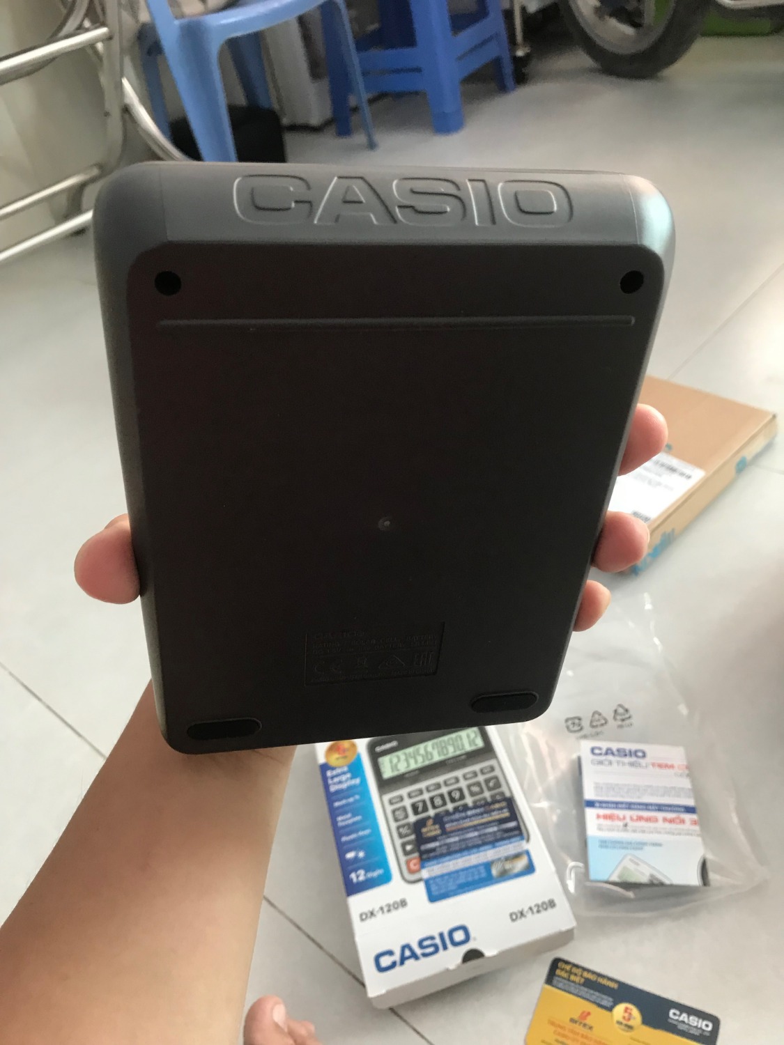 Máy Tính Để Bàn Casio MX-120B