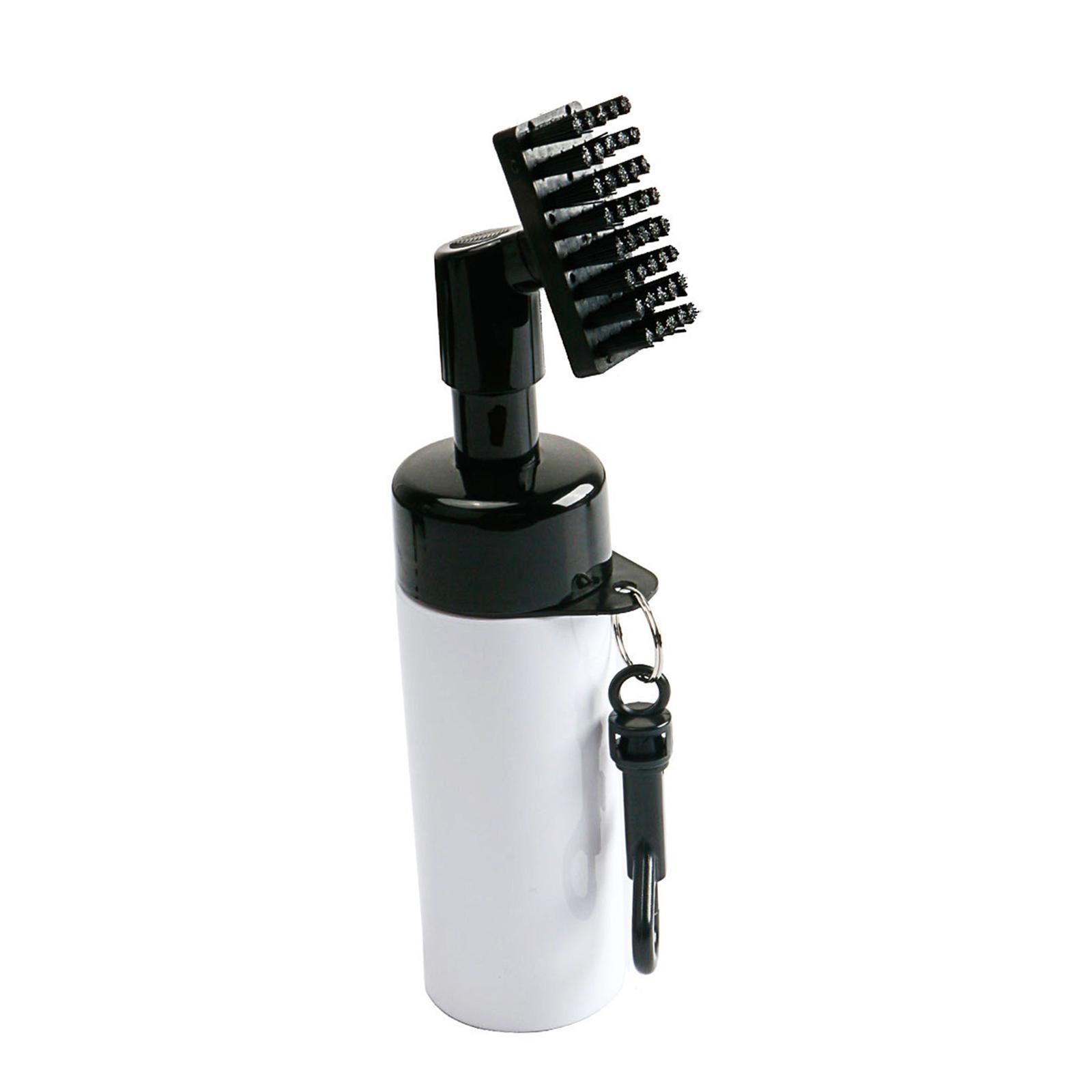 Golf Club Brush with Groove Cleaner with Water Bottle Equipped with Water Spray Device