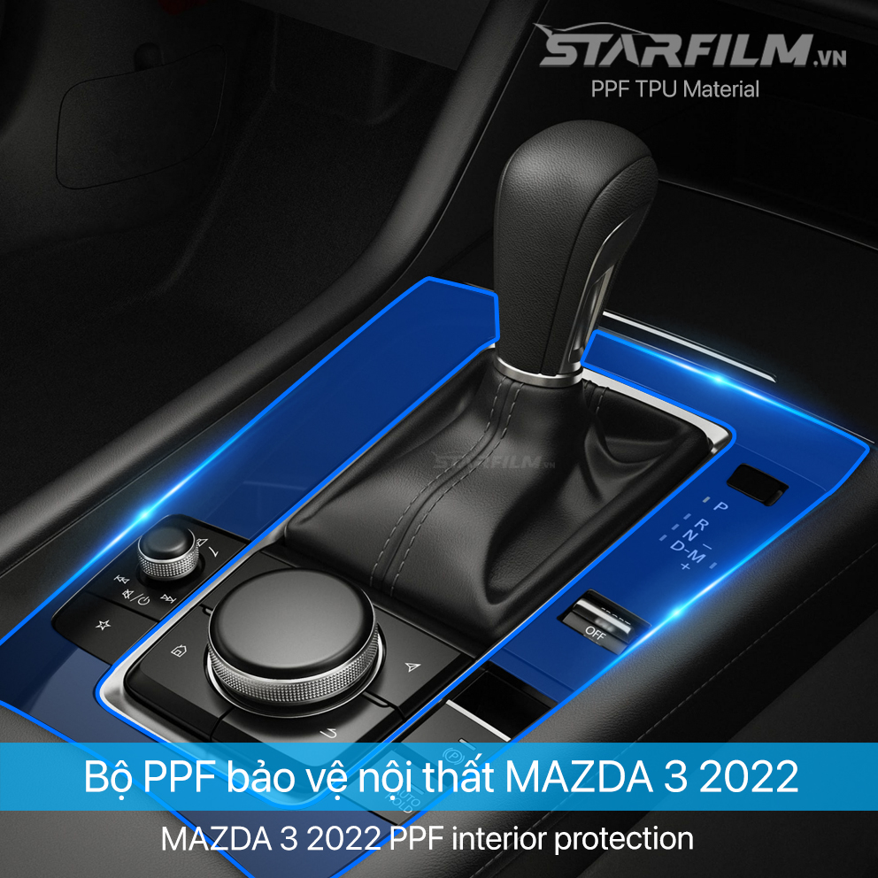 Mazda 3 2021-2022 PPF TPU chống xước tự hồi phục STAR FILM