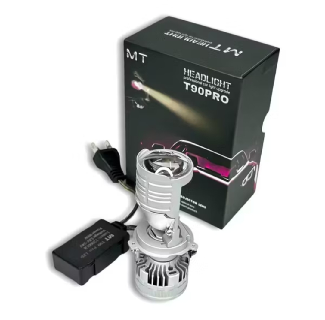 BÓNG ĐÈN PHA LED MT90PORO CÔNG XUẤT 90W SIÊU SÁNG LẮP XE MÁY ÔTÔ XE ĐIỆN MẪU MỚI CHUẨN