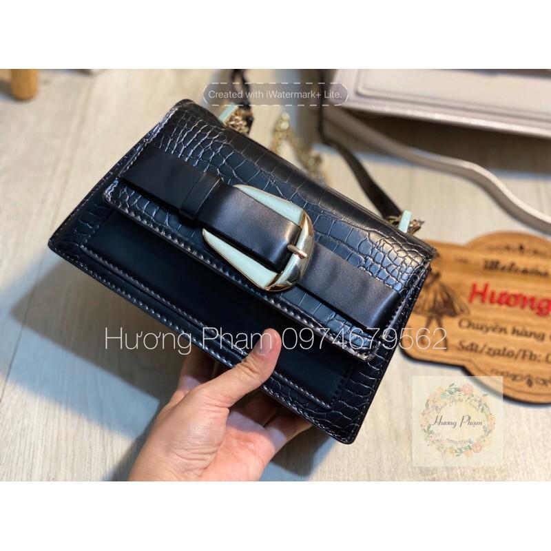TÚI P PHỐI VẠT VÂN RẮN SIZE 20 ảnh tự chụp