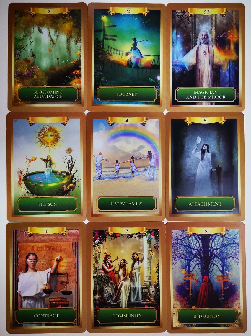 Bộ bài Tarot Bói Energy Oracle Cards tarot Cao Cấp