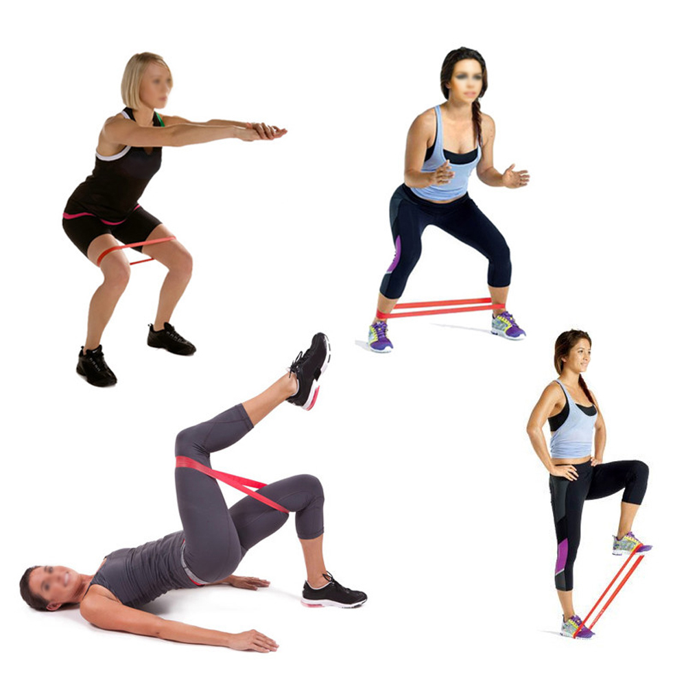 Set 8 món tập gym gồm Con lăn tập bụng Bánh xe lăn,Dây band Vòng đeo tay,Vòng dây,dây nhảy