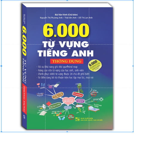 Sách - 6000 từ vựng tiếng anh thông dụng  2023