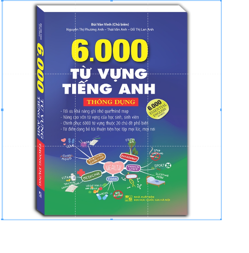 Sách - 6000 từ vựng tiếng anh thông dụng (mềm) 2023