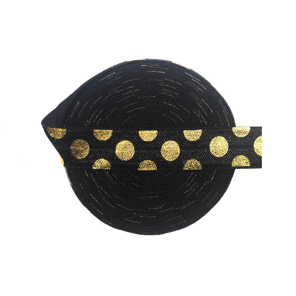 Băng Đô Bristlegrass Vải Satin Co Giãn 5 / 8 "15Mm