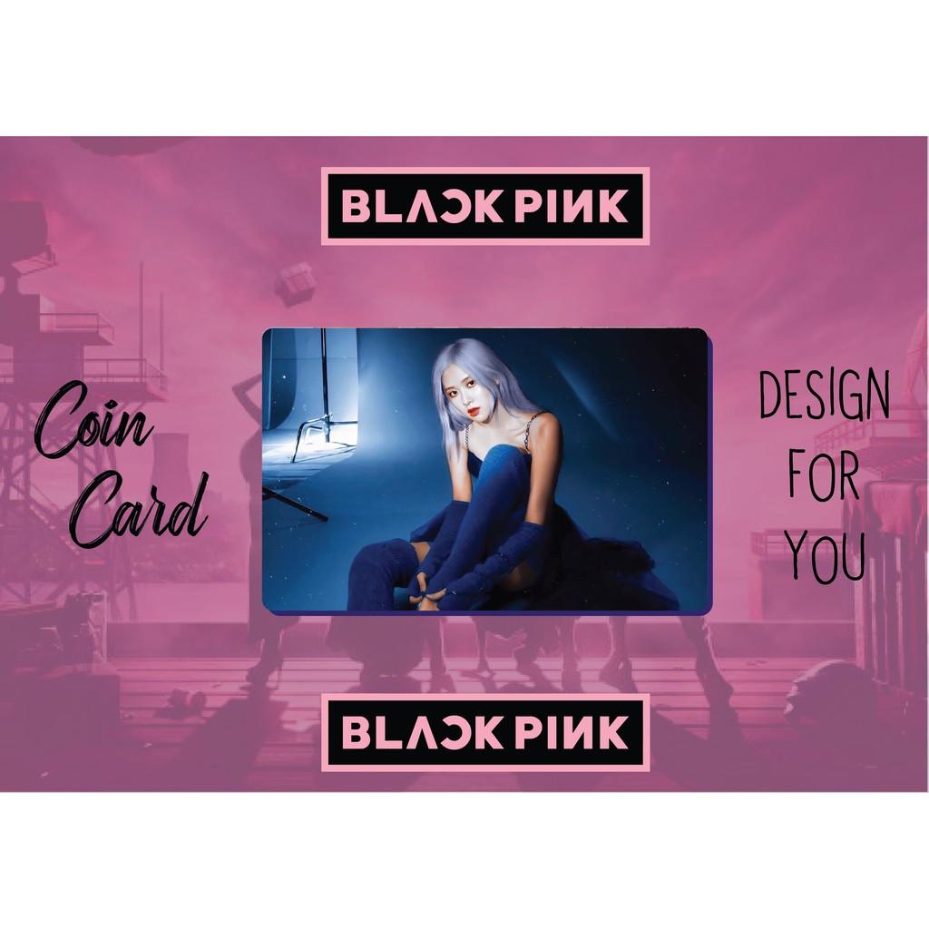 Miếng dán Thẻ ATM, debit, thẻ từ, thẻ chung cư, bảo vệ thẻ hình BLACKPINK ROSÉ