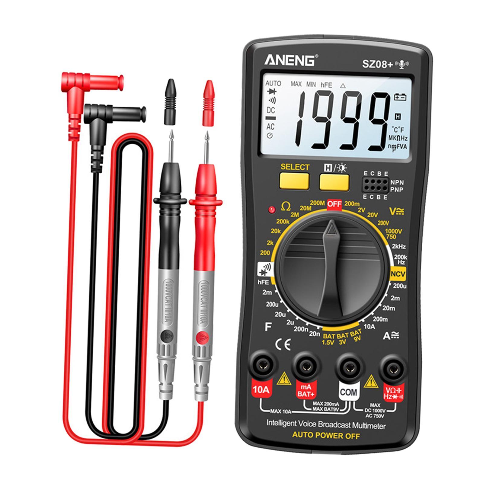 Digital Multimeter Meter Meter Test Current Circuit for Circuit Board