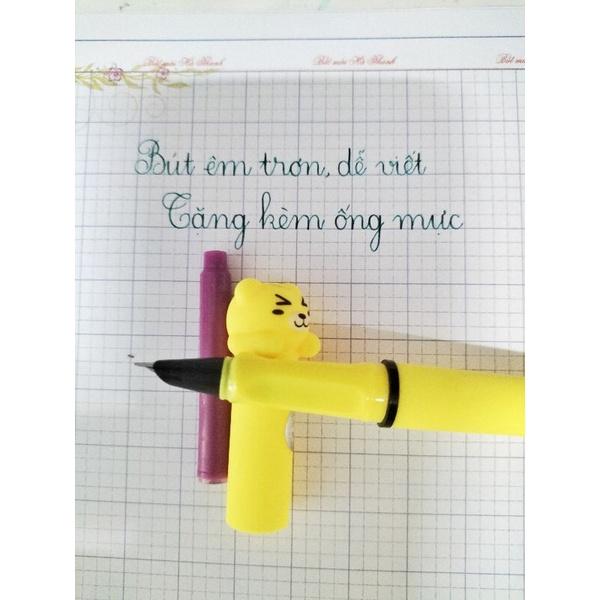 Bút kim tinh cho bé đầu ngòi 0.2mm giúp cho nét chữ nhỏ, thanh đậm đẹp, dễ viết