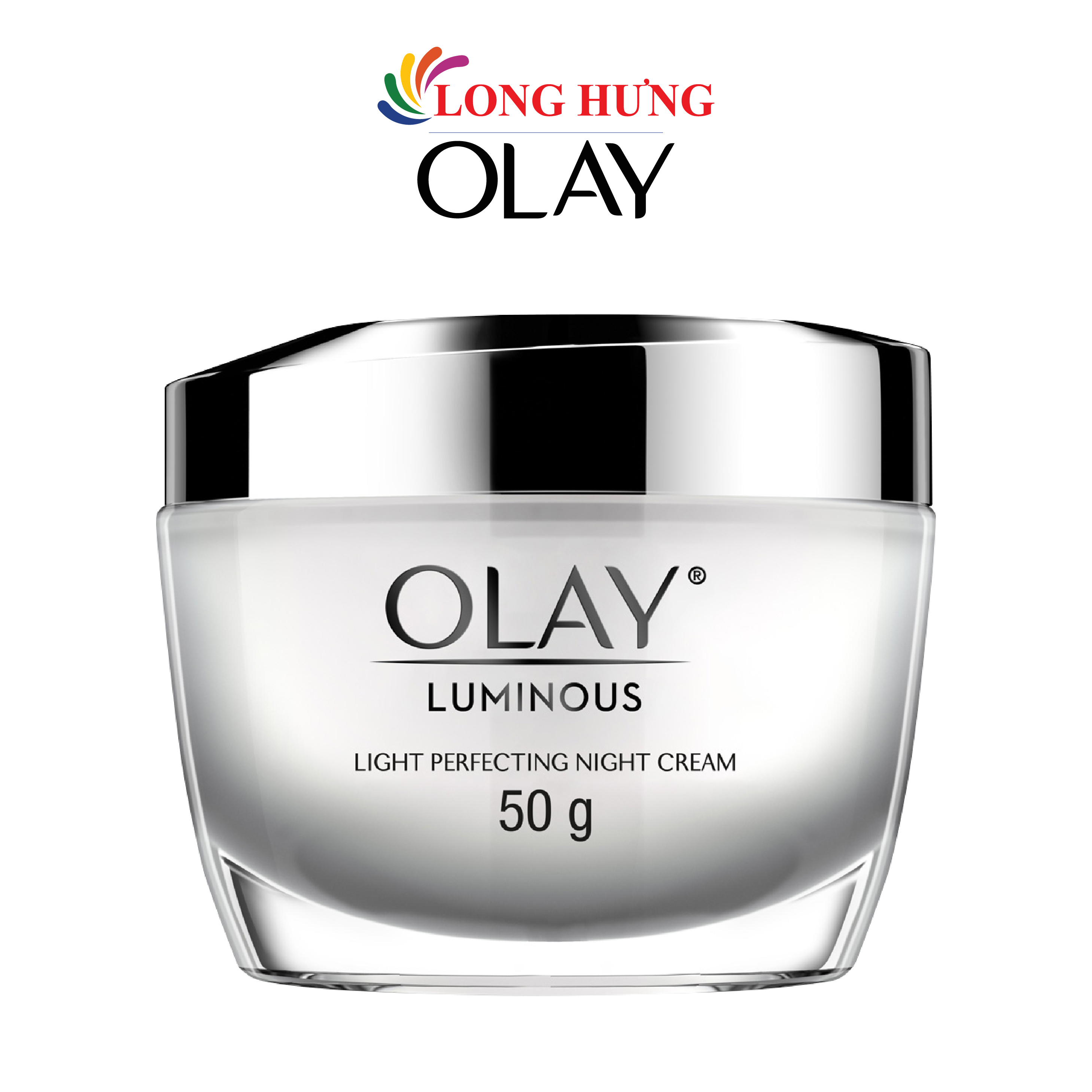 Kem dưỡng trắng da ban đêm Olay Luminous Light Perfecting Night Cream (50g) - Hàng chính hãng