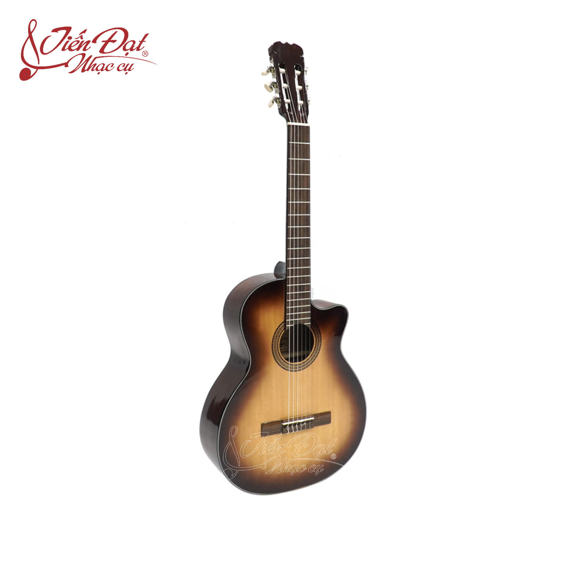 Đàn Guitar Acoustic Việt Nam GA-14HL Mặt Gỗ Thông Nguyên Tấm Cao Cấp