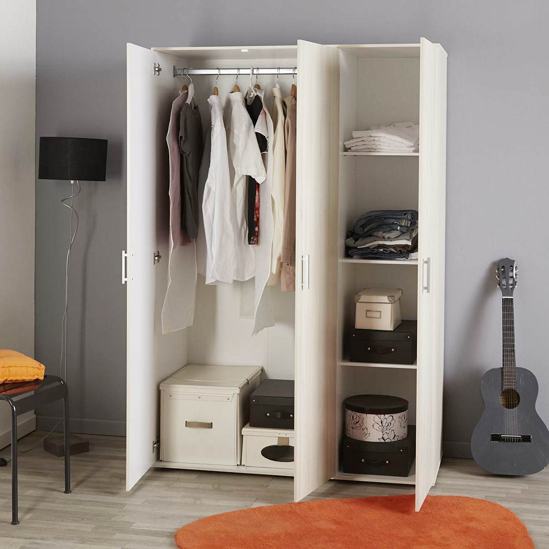 Tủ quần áo giá rẻ gỗ công nghiệp SMLIFE Cromakem