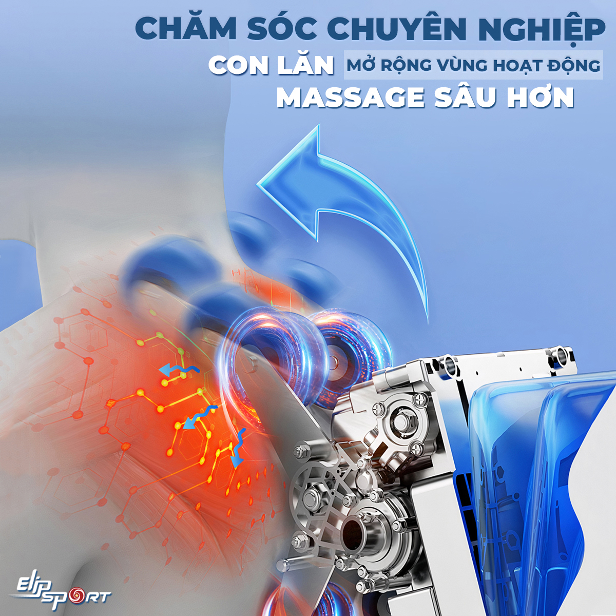 Ghế Massage Toàn Thân ELIP Elly