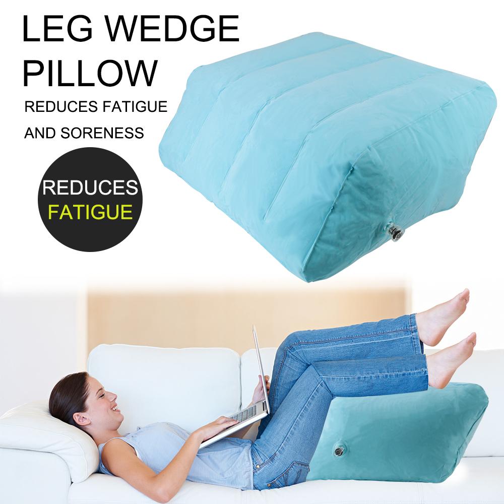 HILIFE PVC Còn Lại Gối Đệm Mềm Mại Di Động Đầu Gối Gối Bà Bầu Chân Nâng Bơm Hơi Chân Gối