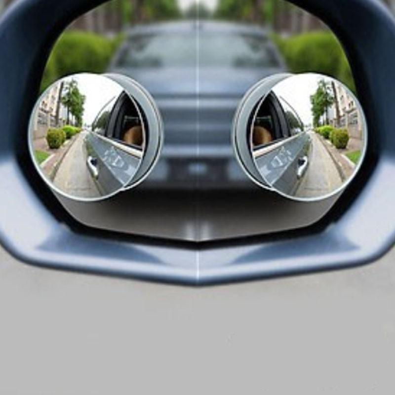Gương cầu lồi ô tô tráng bạc xoay 360 độ