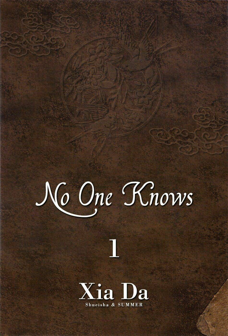 no one knows chapter 1.1 3