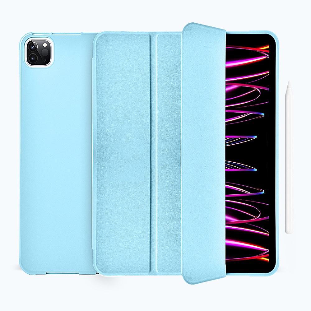 Bao da Wiwu Classic II Case GF-02 dành cho Ipad vỏ siêu mỏng, thiết kế gập ba, có khe để bút tích hợp - Hàng chính hãng