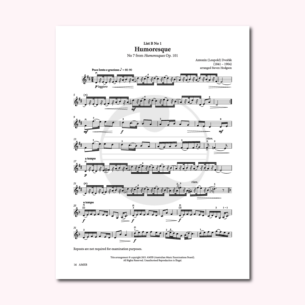 Sách Violin AMEB Series 10 Grade 3