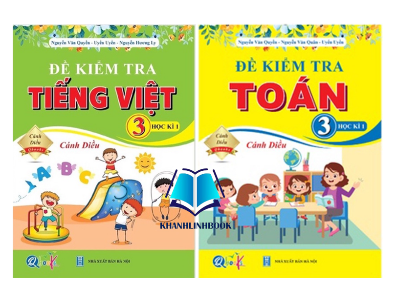 Sách - Combo Đề Kiểm Tra Toán Và Tiếng Việt 3 Học Kì 1 - Cánh Diều