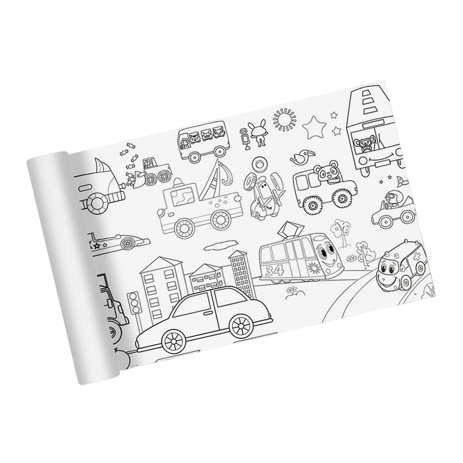 Children Colouring Roll Learning and Education Toy for Toddlers Girls