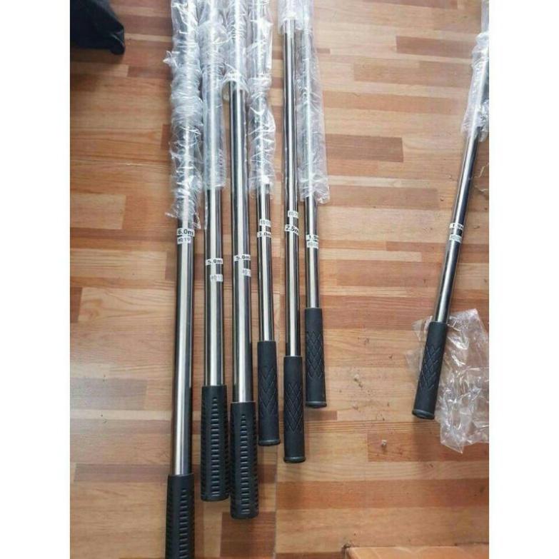 Sào bẫy chim, treo lồng chim,sào rút inox đã năng - sale to
