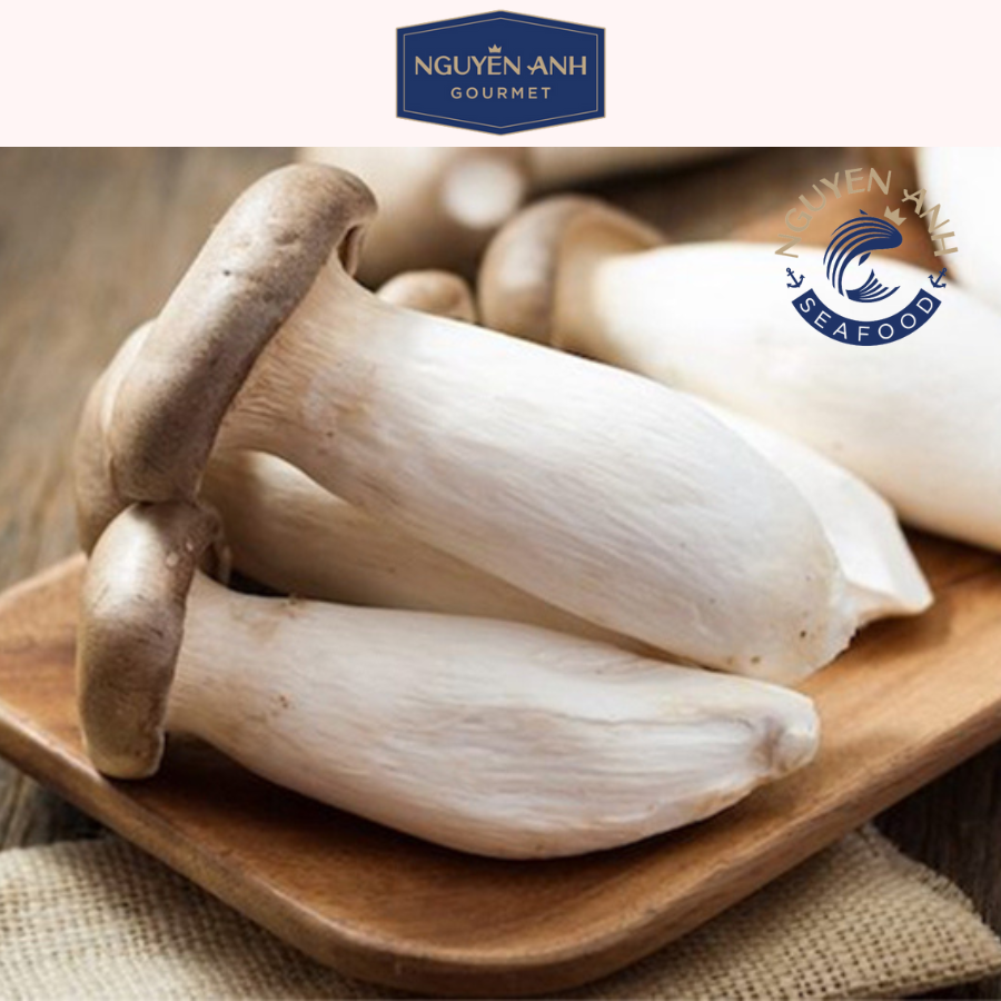 Nấm đùi gà tươi loại 2 200g nông trại Nấm Xanh