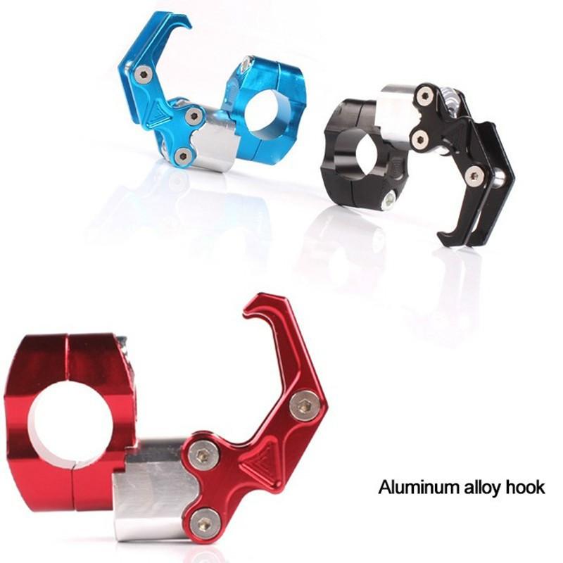 Móc treo hành lý mũ bảo hiểm gắn tay lái xe máy bằng hợp kim nhôm